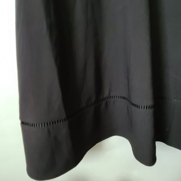 Talbots Fit & Flare LBD Dress 3/4 Sleeve Dress Sz 4 Black Zip Dressy NWT $149 - Picture 6 of 10